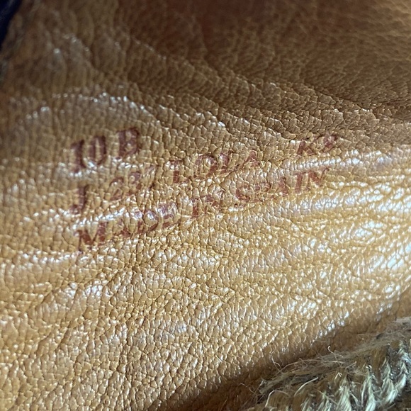 LAST DAY!!!    Coach Black Leather Espadrille Slide Sandals - Picture 7 of 11